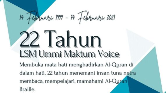 22 Tahun LSM Ummi Maktum Voice