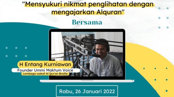 Inspirasi Al-Quran – Mensyukuri Nikmat Penglihatan Dengan Mengajarkan Al-Quran