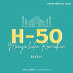 50 Hari Menuju Ramadhan 1443 H, Bersama Menyambut Bulan Suci Dengan 1000 Set Al-Quran Braille