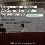 Penyusunan Mushaf Al-Quran Braille dan Terjemahnya Bersama LPMQ Kemenag RI