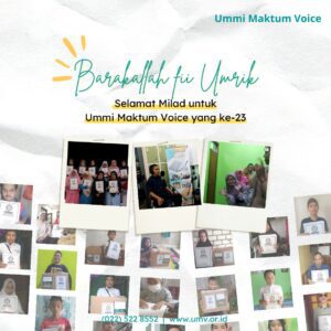 perjalanan ummi maktum voice