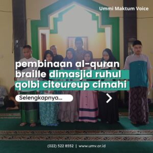 pembinaan alquran braille citeureup