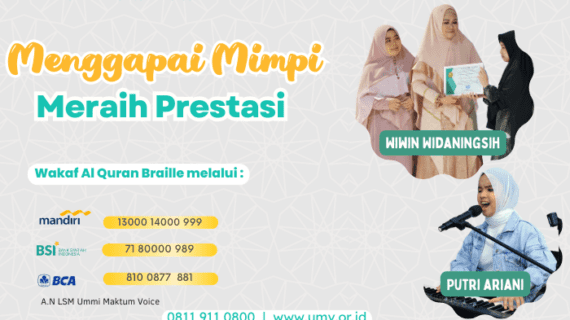 MENGGAPAI MIMPI – MERAIH PRESTASI