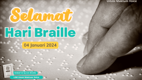 Sejarah Huruf Braille untuk Sistem Komunikasi Tunanetra